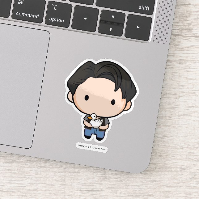 FRIENDS™ | Joey Chibi Aufkleber (Detail)
