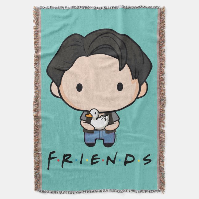 FRIENDS™ | Joey Chibi Decke (Vorderseite Vertikal)