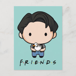 FRIENDS™   Joey Chibi Einladungspostkarte