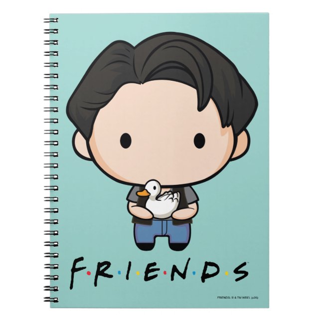 FRIENDS™ | Joey Chibi Notizblock (Vorderseite)
