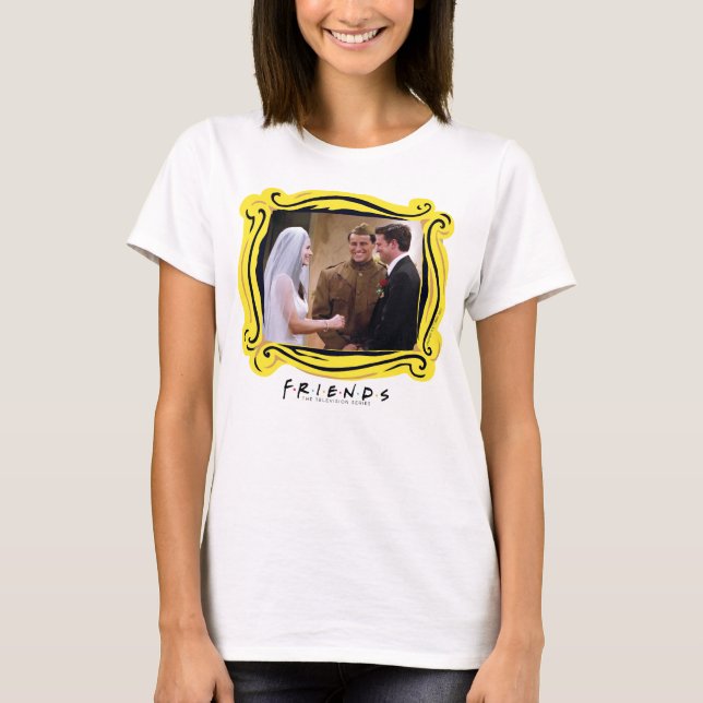 FRIENDS™ | Joey Marries Monica & Chandler T-Shirt (Vorderseite)