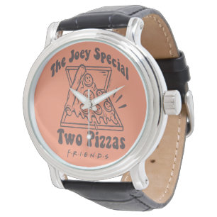 FRIENDS™ Joey Pizza Quote Armbanduhr