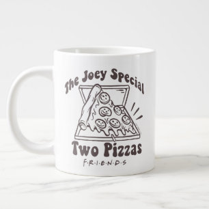 FRIENDS™   Joey Pizza Quote Jumbo-Tasse
