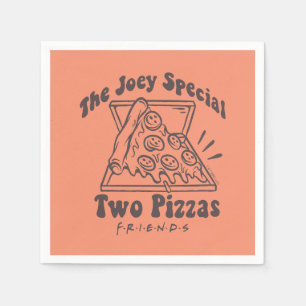 FRIENDS™ Joey Pizza Quote Serviette