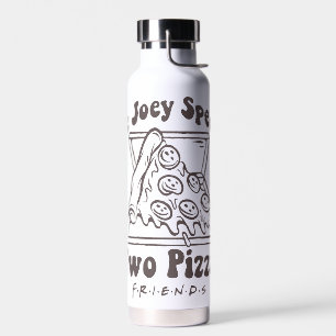 FRIENDS™ Joey Pizza Zitat Trinkflasche