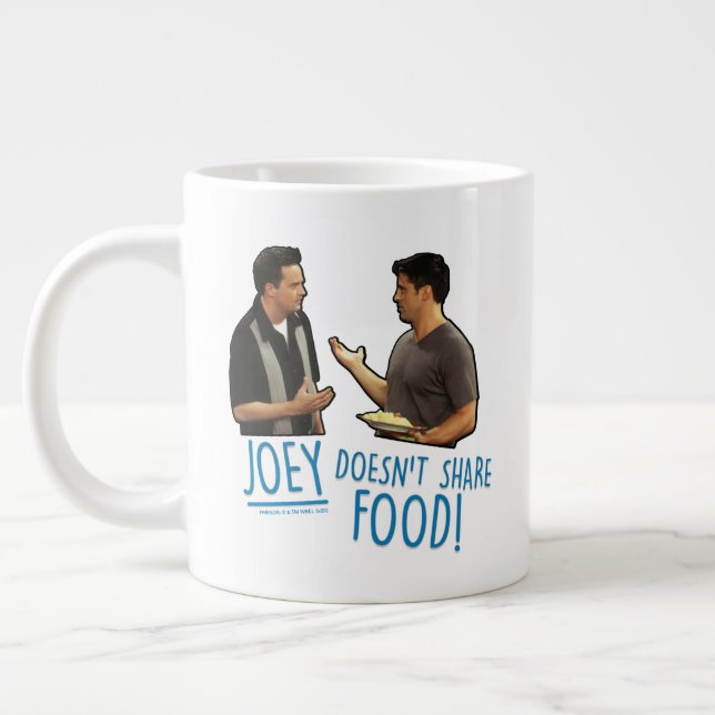 FRIENDS™ | Joey teilt Essen nicht! Jumbo-Tasse (Links)