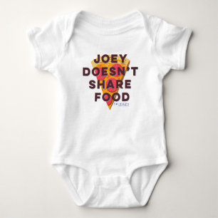 FRIENDS™ Joey teilt Essen nicht - Pizza Baby Strampler