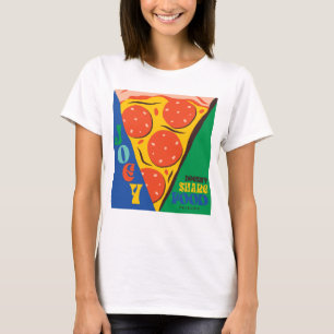 FRIENDS™   Joey teilt Essen nicht - Pizza Graphic T-Shirt