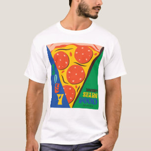 FRIENDS™   Joey teilt Essen nicht - Pizza Graphic T-Shirt