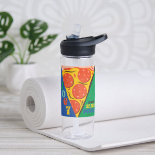 FRIENDS™   Joey teilt Essen nicht - Pizza Graphic Trinkflasche