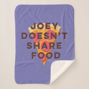 FRIENDS™   Joey teilt Essen nicht - Pizza Sherpadecke
