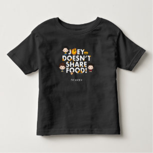 FRIENDS™   Joey teilt Food Chibi nicht Kleinkind T-shirt