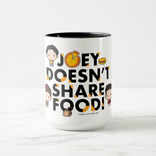 FRIENDS™   Joey teilt nicht gerne Essen Chibi Tasse