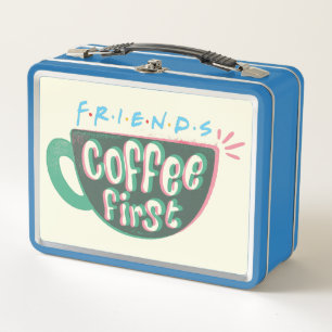 FRIENDS™ Kaffee zuerst Metall Brotdose