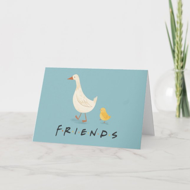 FRIENDS™ | Küken und Enten Karte (Vorderseite)