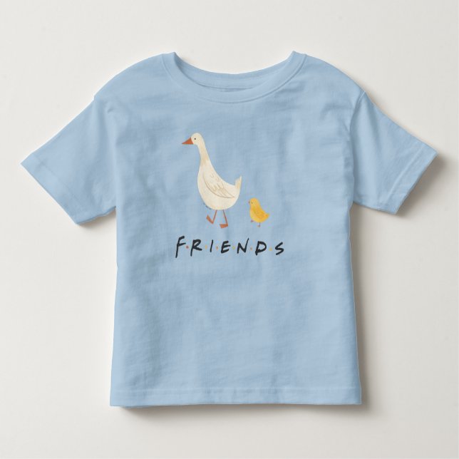 FRIENDS™ | Küken und Enten Kleinkind T-shirt (Vorderseite)