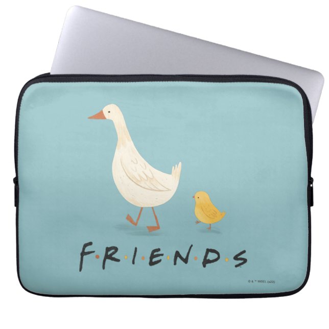 FRIENDS™ | Küken und Enten Laptopschutzhülle (Vorderseite)
