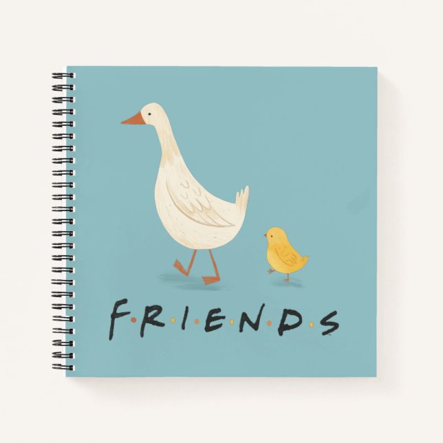 FRIENDS™ | Küken und Enten Notizbuch (Vorderseite)