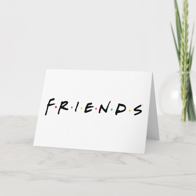 FRIENDS™-Logo Karte (Vorderseite)