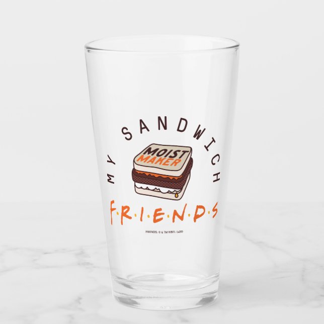 FRIENDS™ | Mein Sandwich Glas (Vorderseite)