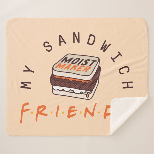 FRIENDS™ | Mein Sandwich Sherpadecke (Vorderseite (Horizontal))