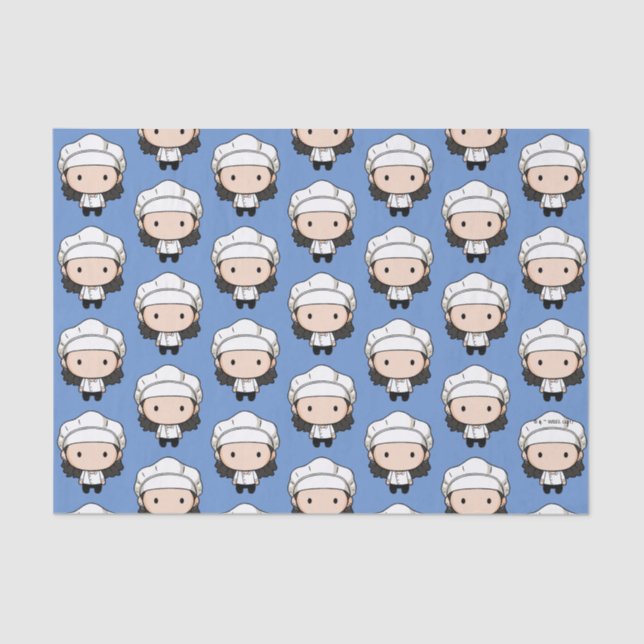 FRIENDS™ | Monica Chibi Seidenpapier (Vorderseite)