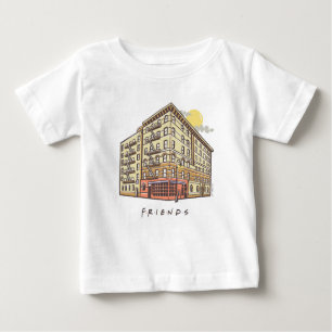 FRIENDS™   Monica's Apartment Gebäude Baby T-shirt