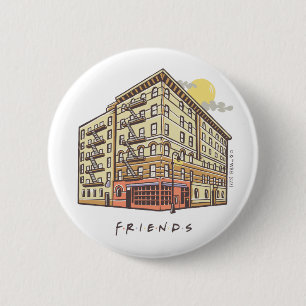 FRIENDS™   Monica's Apartment Gebäude Button