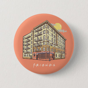 FRIENDS™   Monica's Apartment Gebäude Button