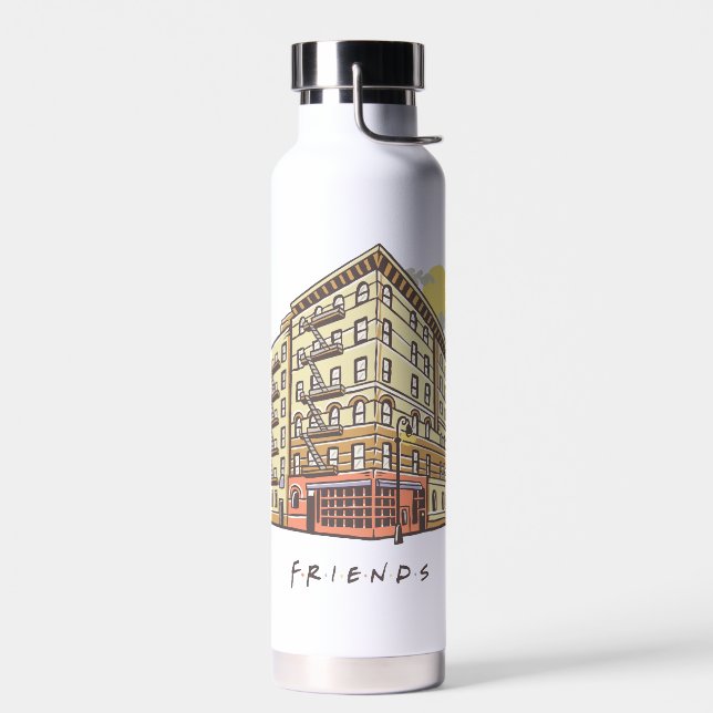 FRIENDS™ | Monica's Apartment Gebäude Trinkflasche (Links)