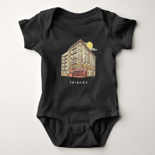 FRIENDS™ Monicas Apartmentgebäude 2 Baby Strampler