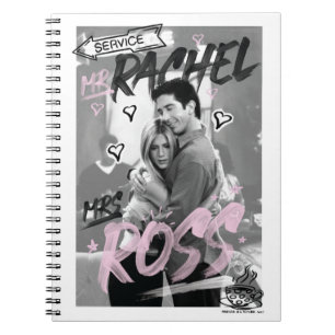 FRIENDS™   Mr. Rachel & Mrs. Ross Notizblock