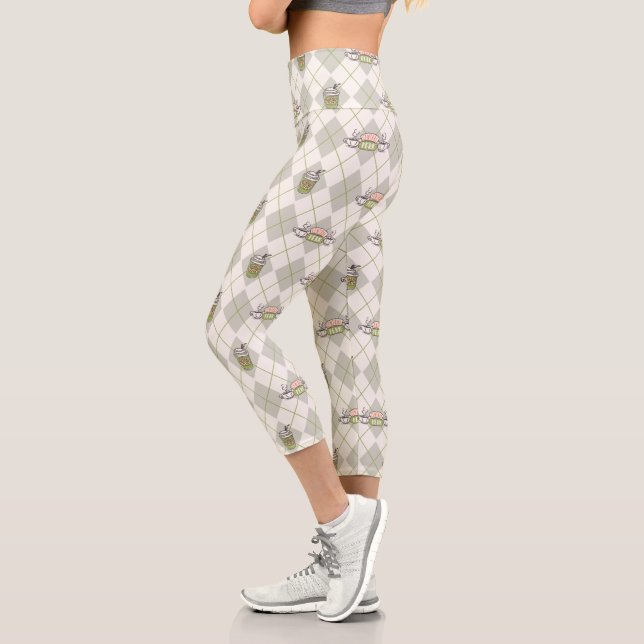 FRIENDS™ | Muster für die Raute von Zentralperk Capri Leggings (Links)