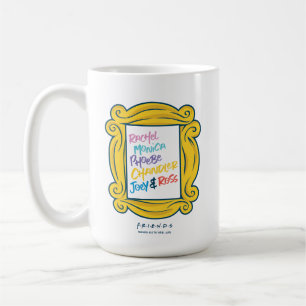 FRIENDS™ Namen im Guckloch Kaffeetasse
