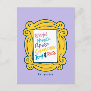 FRIENDS™-Namen in Peephole Einladungspostkarte