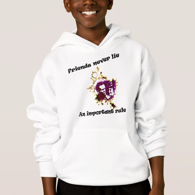 Friends Neffe Lie Hoodie (Vorderseite)