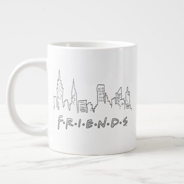 FRIENDS™ | New York City Silhouette Jumbo-Tasse (Links)