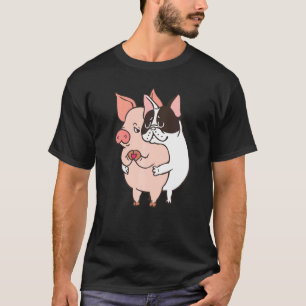 Friends Not Food Bulldog T-Shirt