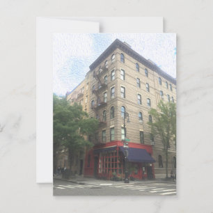 FRIENDS NYC Apartment Postkarte
