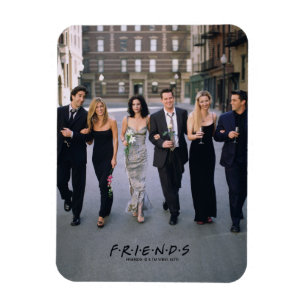 FRIENDS™ Paare in formeller Kleidung Magnet