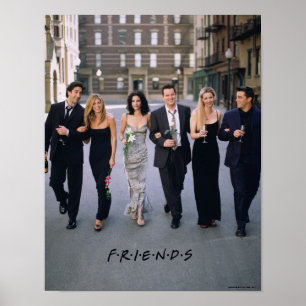 FRIENDS™   Paare in formeller Kleidung Poster