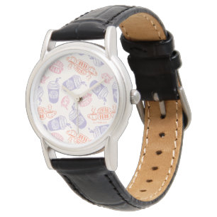 FRIENDS™ Pastell Central Perk Muster Armbanduhr