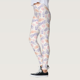 FRIENDS™ Pastell Central Perk Muster Leggings