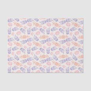 FRIENDS™   Pastell Central Perk Muster Seidenpapier