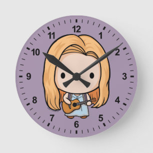 FRIENDS™   Phoebe Chibi Runde Wanduhr