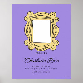 FRIENDS™ Picture Frame | Neue Geburtsstunde von Ba Poster