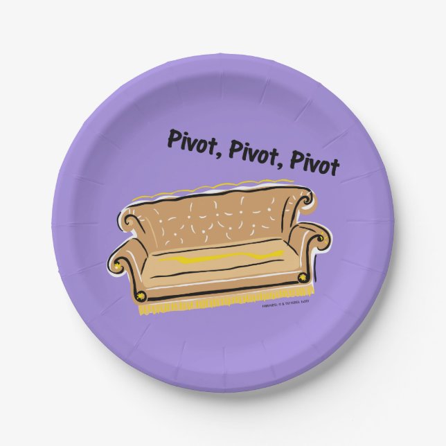FRIENDS™ | Pivot Pappteller (Vorderseite)