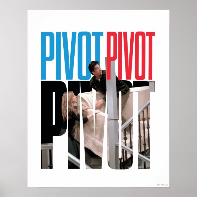 FRIENDS™ | PIVOT PIVOT-PIVOT-Angebot Poster (Vorne)