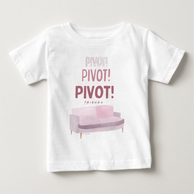 FRIENDS™ | Pivot Pivot Pivot Pivot Baby T-shirt (Vorderseite)