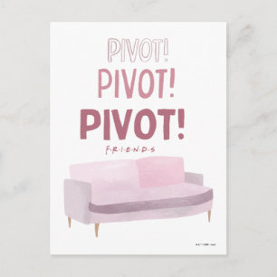 FRIENDS™   Pivot Pivot Pivot Pivot Postkarte